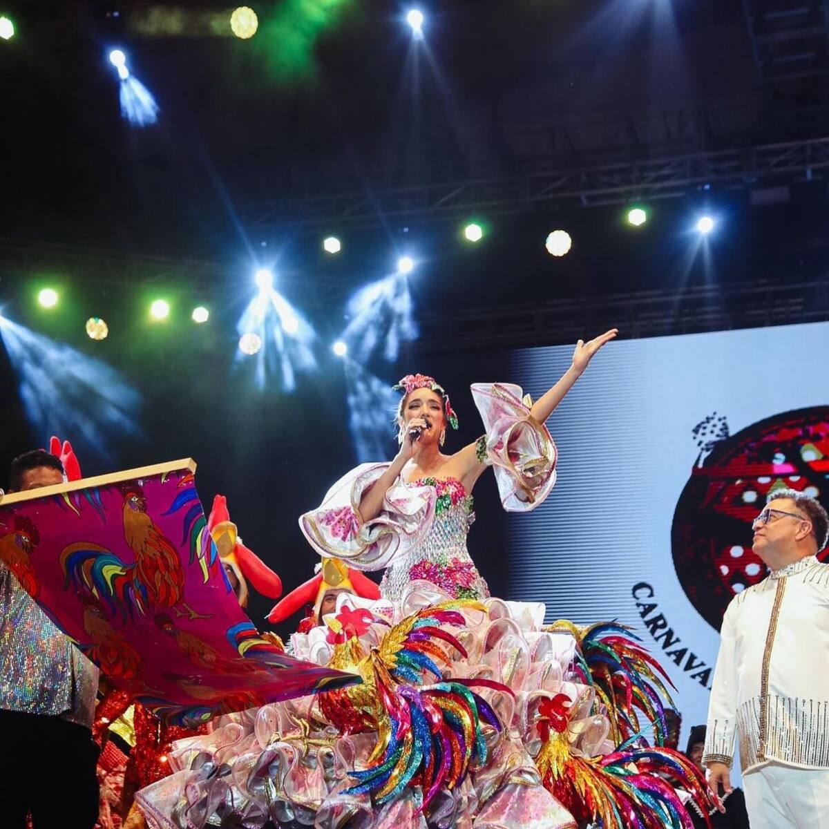 Melissa Cure ordenó a Barranquilla gozarse su carnaval