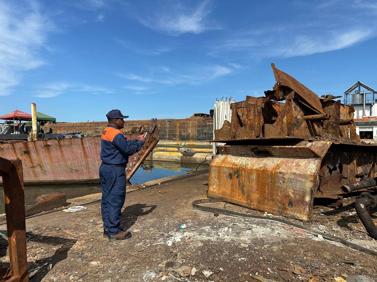Dimar avanza reciclaje de 15 embarcaciones en la bahía de Cartagena
