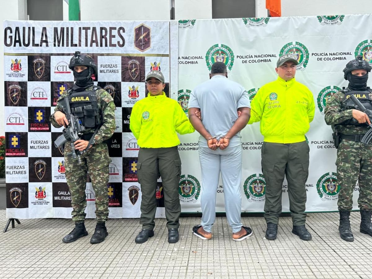 Alias ‘Odin’ uno de los principales cabecillas urbanos del Clan del Golfo, fue capturado en Urabá