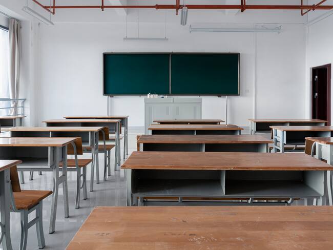 Imagen de referencia salón de clases. Foto: Getty Images