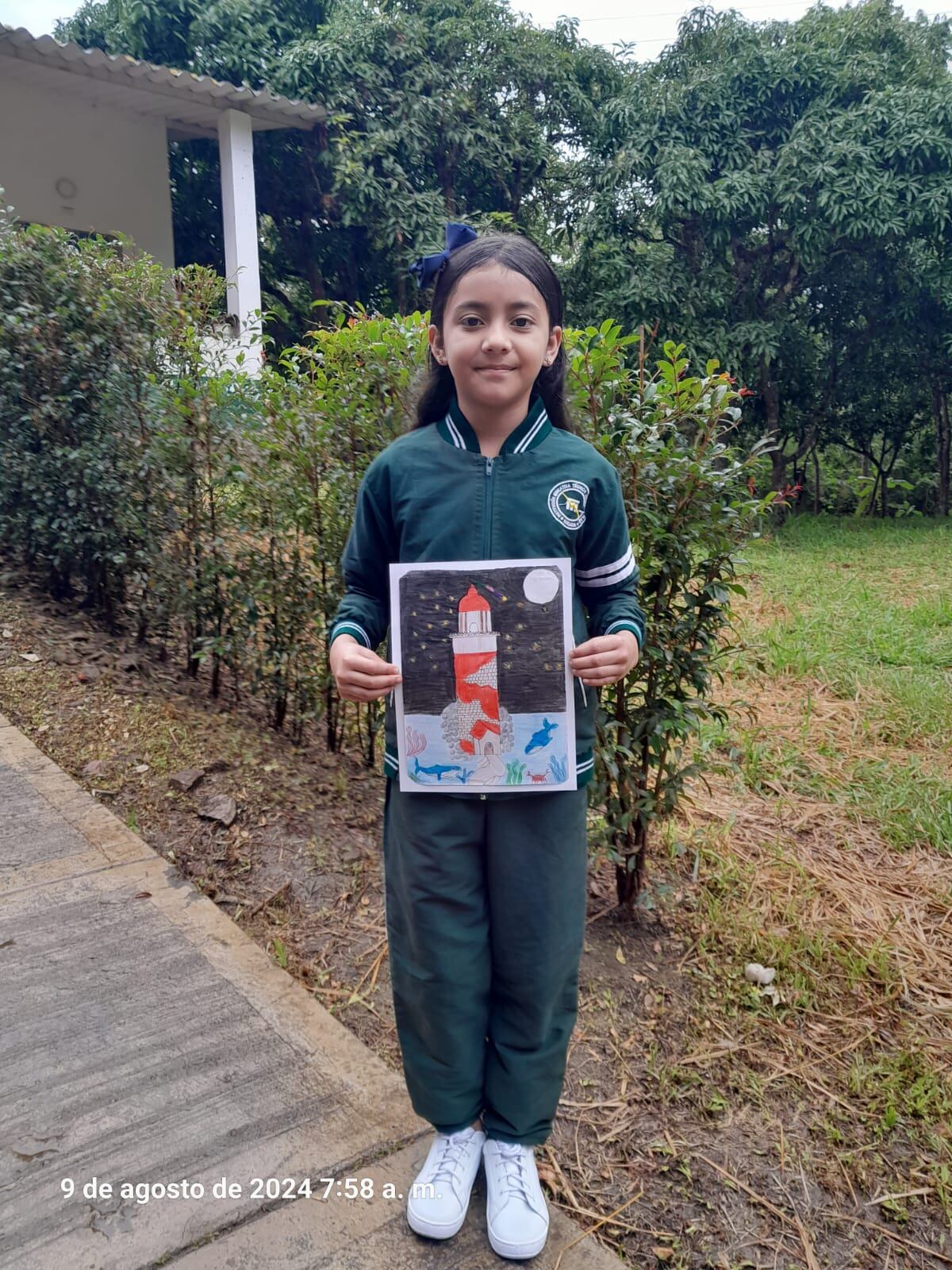 La joven artista de Garagoa, Sara Valentina Moreno Montaña, ganó el Concurso Nacional de Astronomía con un dibujo que une el cosmos y la identidad colombiana.