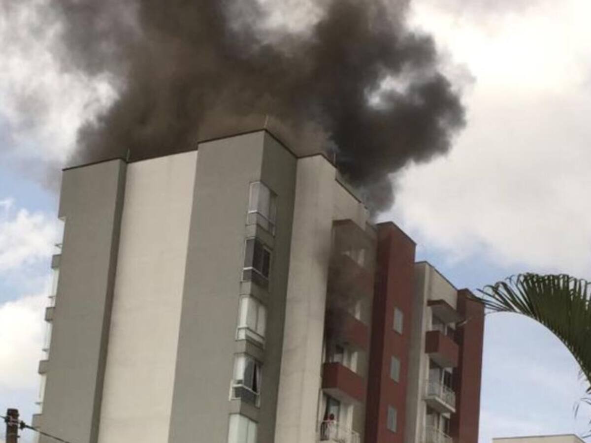 Cuatro personas quemadas dejó como resultado un incendio en Dosquebradas