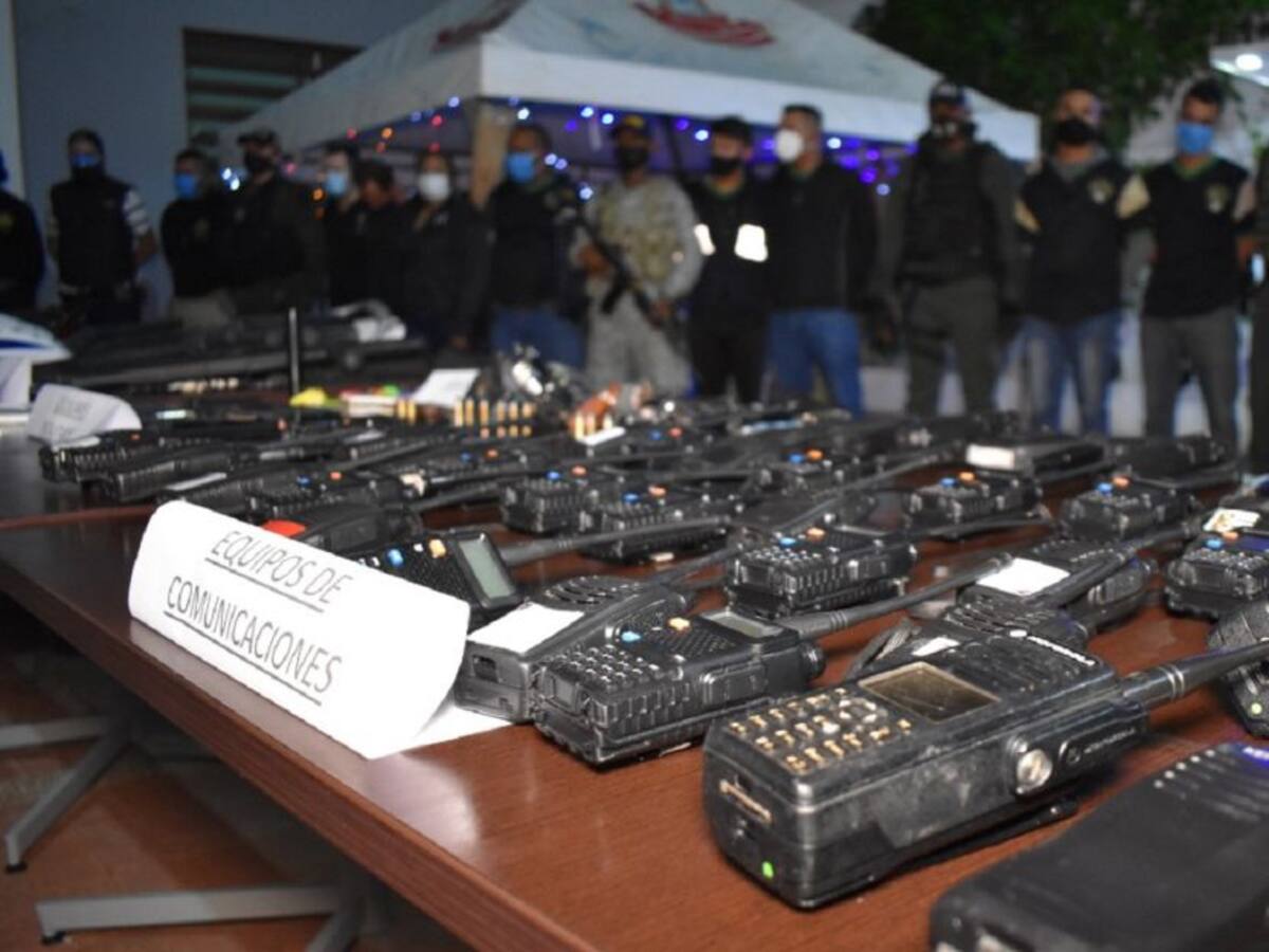 32 personas capturadas por el delito de constreñimiento en Turbaco