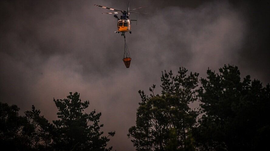 Combate de incendios en Australia. Foto: Getty Images