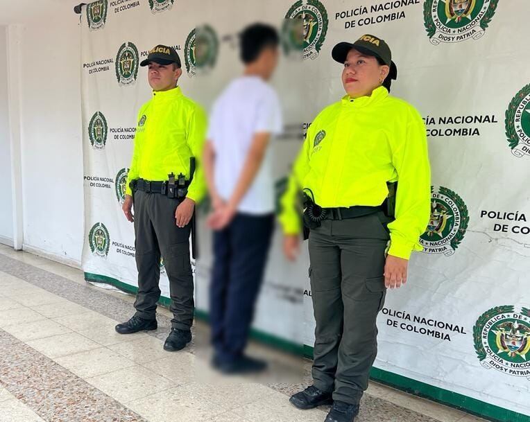 extorsión mediante a modalidad “Sexting”. Foto Policía Metropolitana Neiva.