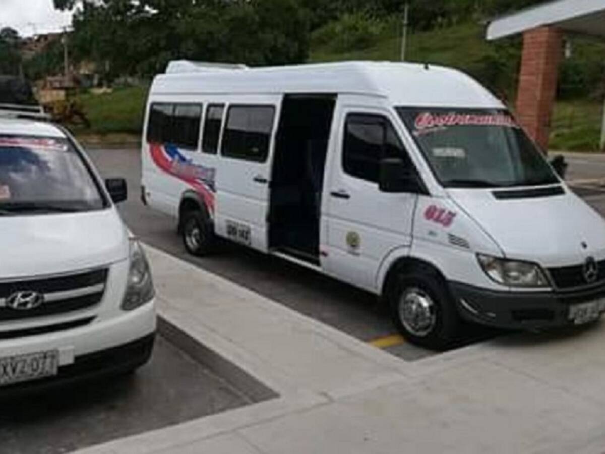 Operación de transporte se desarrolla normal en la región