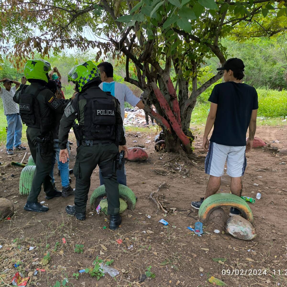 Continúan operativos policiales en barrios y comunas de Neiva
