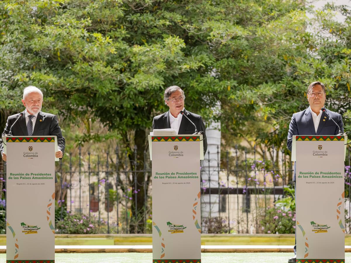 Presidentes de la cooperación amazónica firmaron la declaración de Bogotá de cara a la COP 30