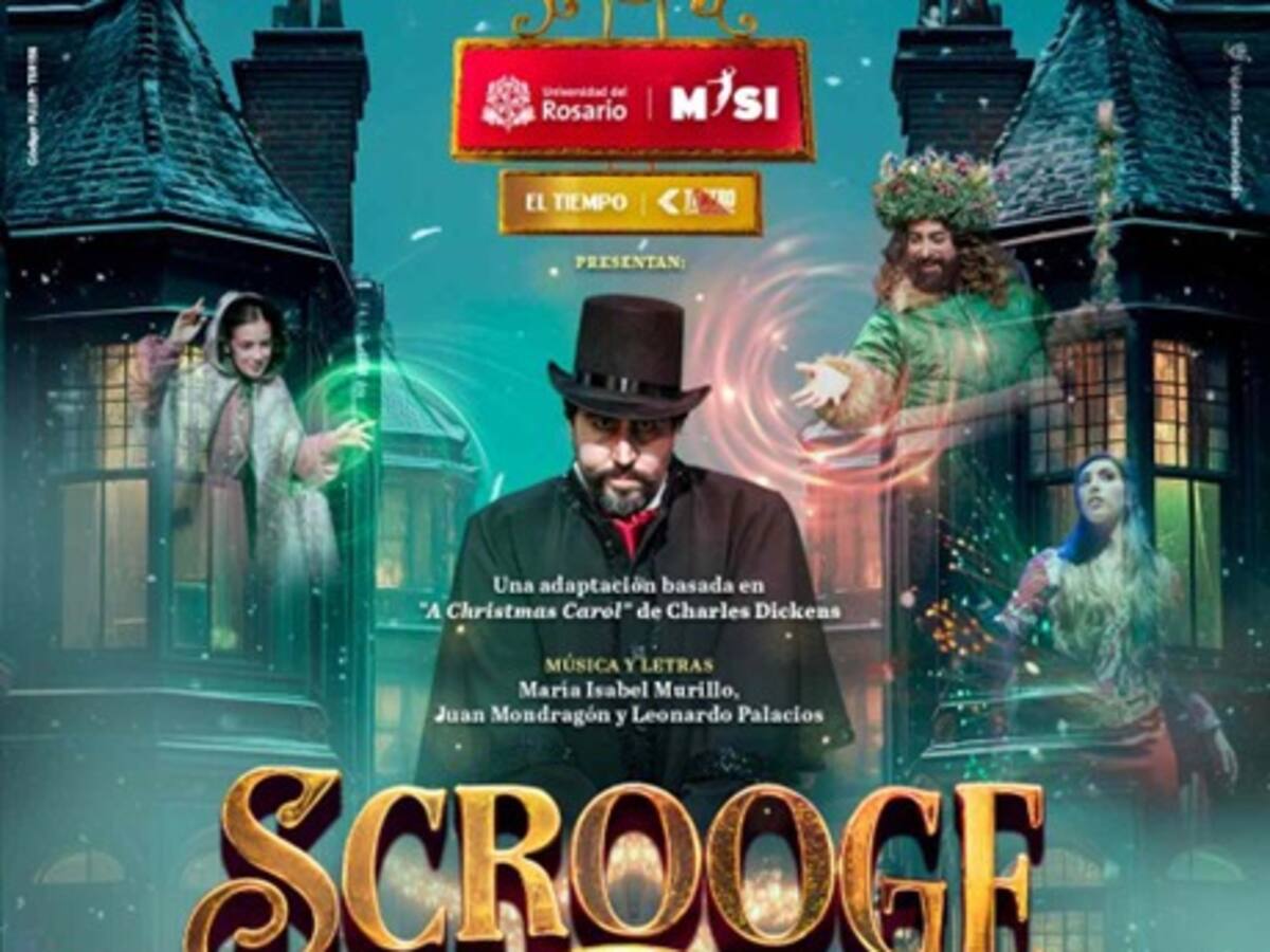 Misi Producciones y Universidad el Rosario se unen en el musical Scrooge y los Fantasmas de la Navidad