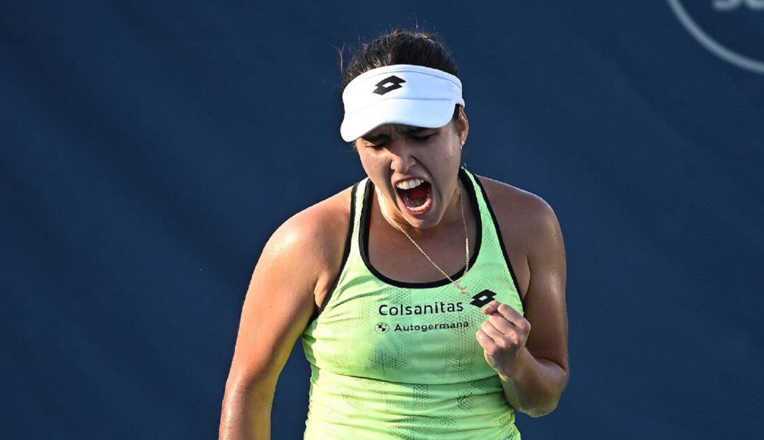 María Camila Osorio en el estreno del Citi Open
