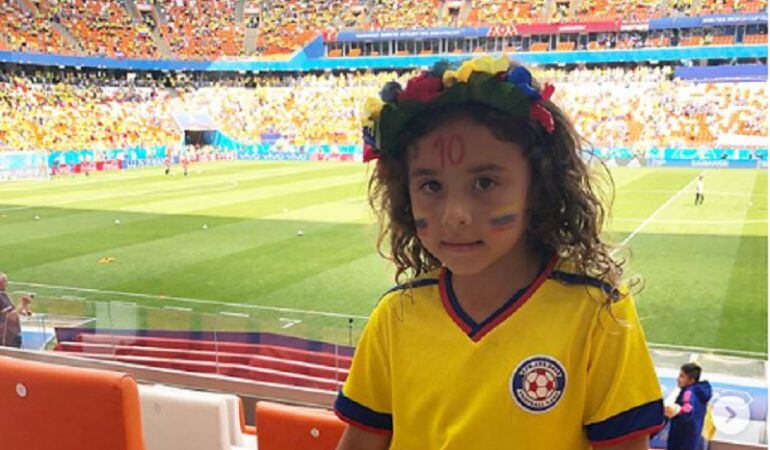 Hija de James Rodriguez demostró su habilidad para bailar champeta