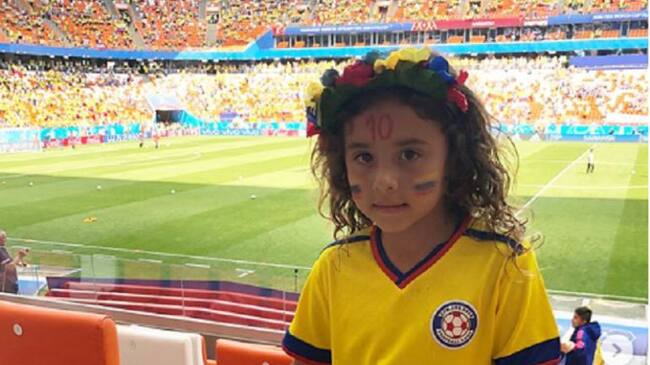 Hija de James Rodriguez demostró su habilidad para bailar champeta