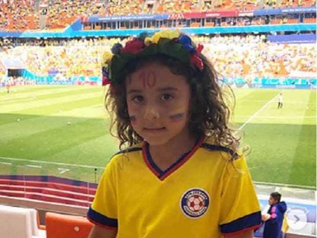 Hija de James Rodriguez demostró su habilidad para bailar champeta