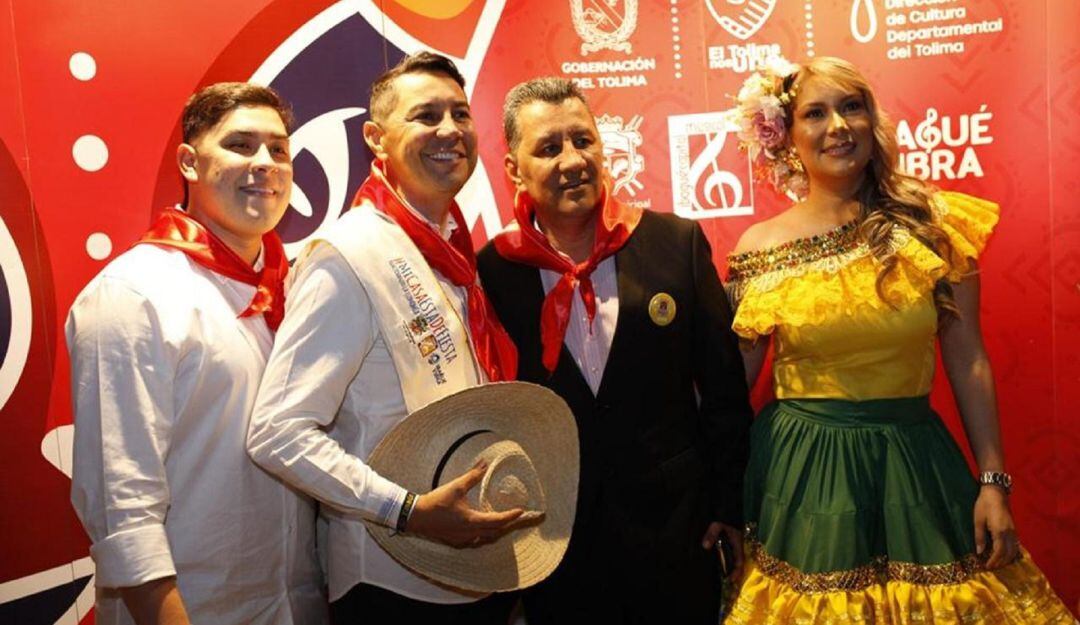 Alcalde de Ibagué, Andrés Hurtado y Ricardo Orozco, gobernador del Tolima