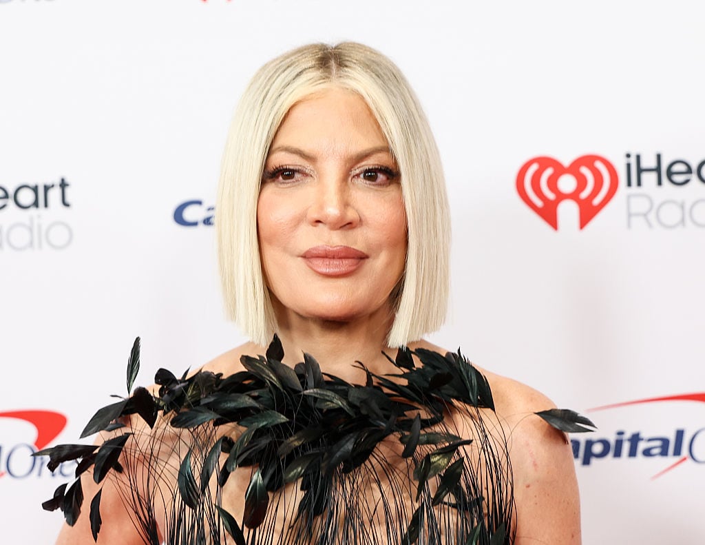 Tori Spelling at the iHeartRadio 102.7 KIIS FM's Jingle Ball 2025 Presented by Capital One held at Intuit Dome on December 05, 2025 in Los Angeles, California. (Photo by JC Olivera/Billboard via Getty Images)