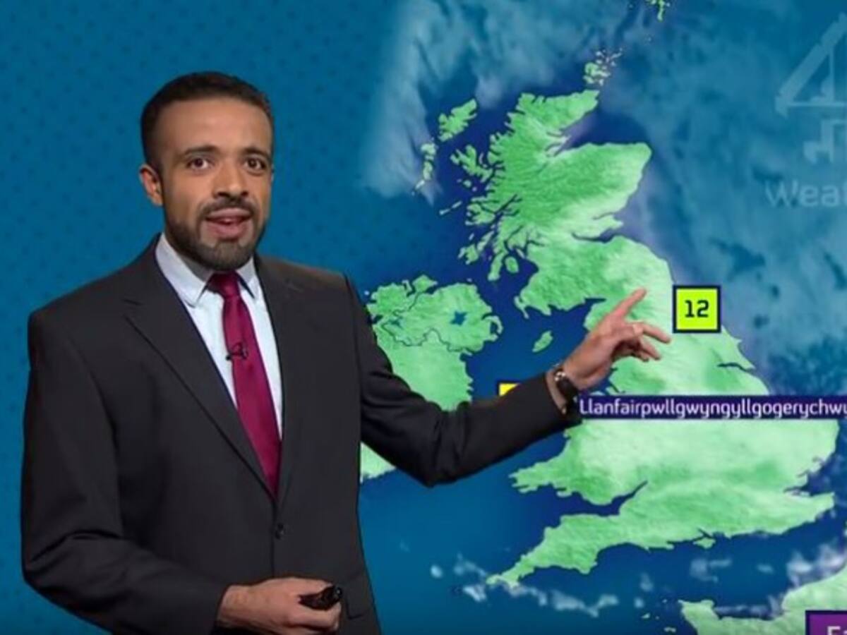 Periodista del clima pronunció en directo el topónimo más largo del mundo