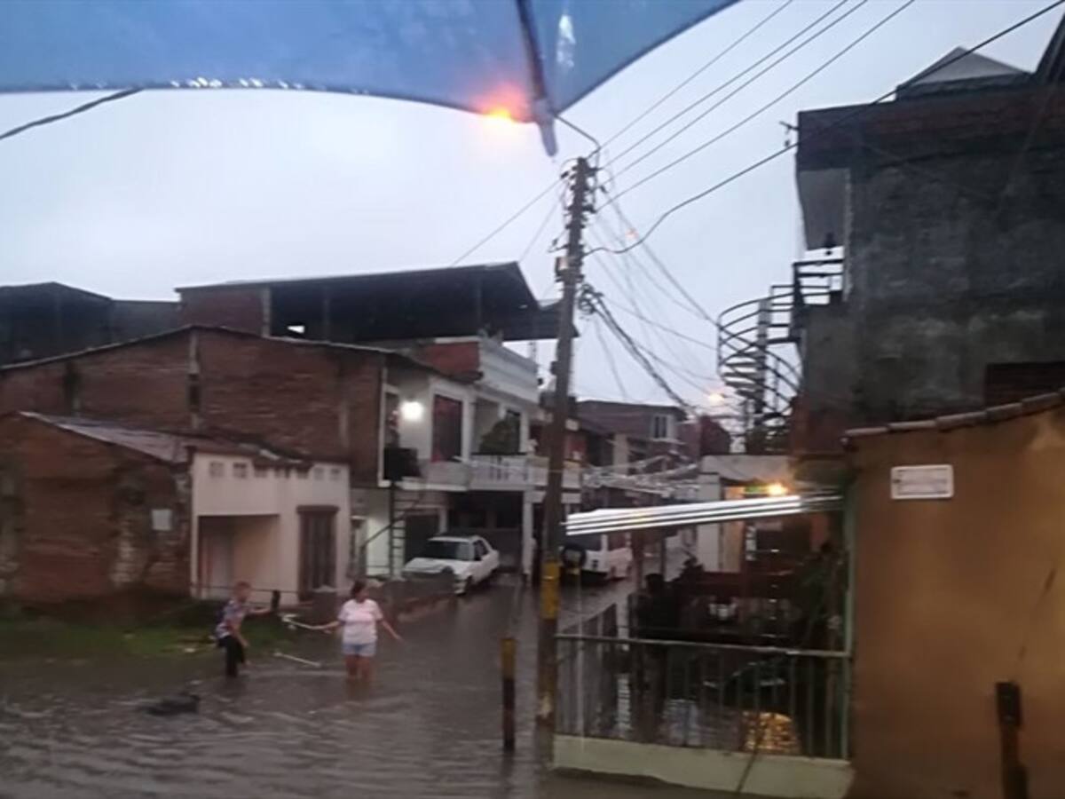Lluvias provocan inundaciones en dos municipios del Valle del Cauca