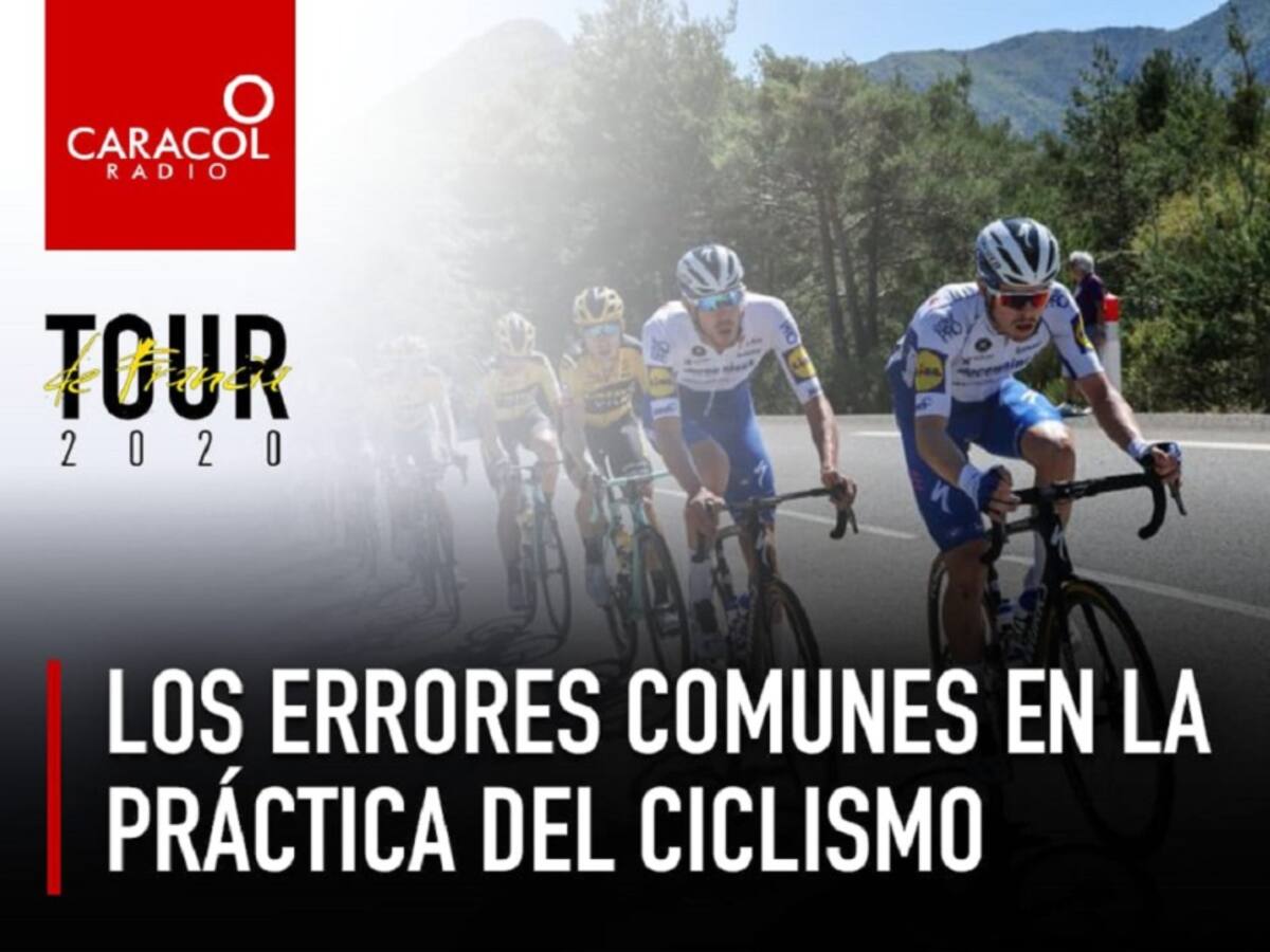Caracol Radio y Gocycling: errores comunes en la práctica de ciclismo