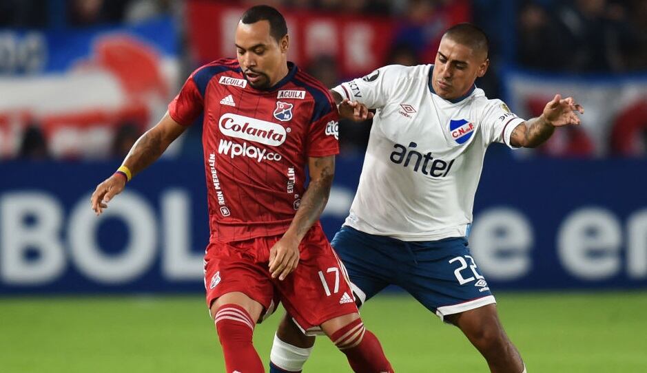 Independiente Medellín vs. Nacional de Uruguay (Photo by DANTE FERNANDEZ / AFP) (Photo by DANTE FERNANDEZ/AFP via Getty Images)