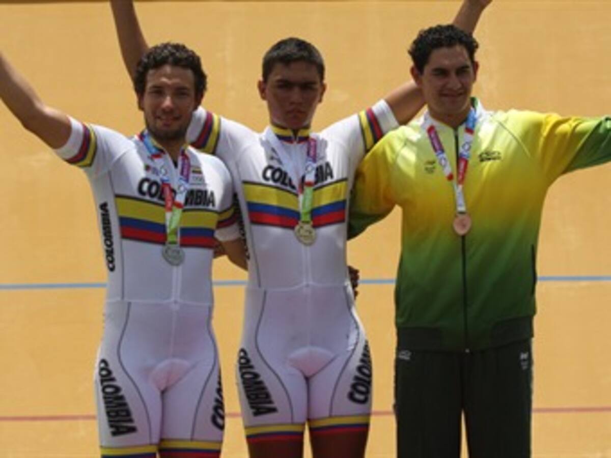 Fabián Puerta suma el tercer oro de Colombia en el Panamericano de Pista