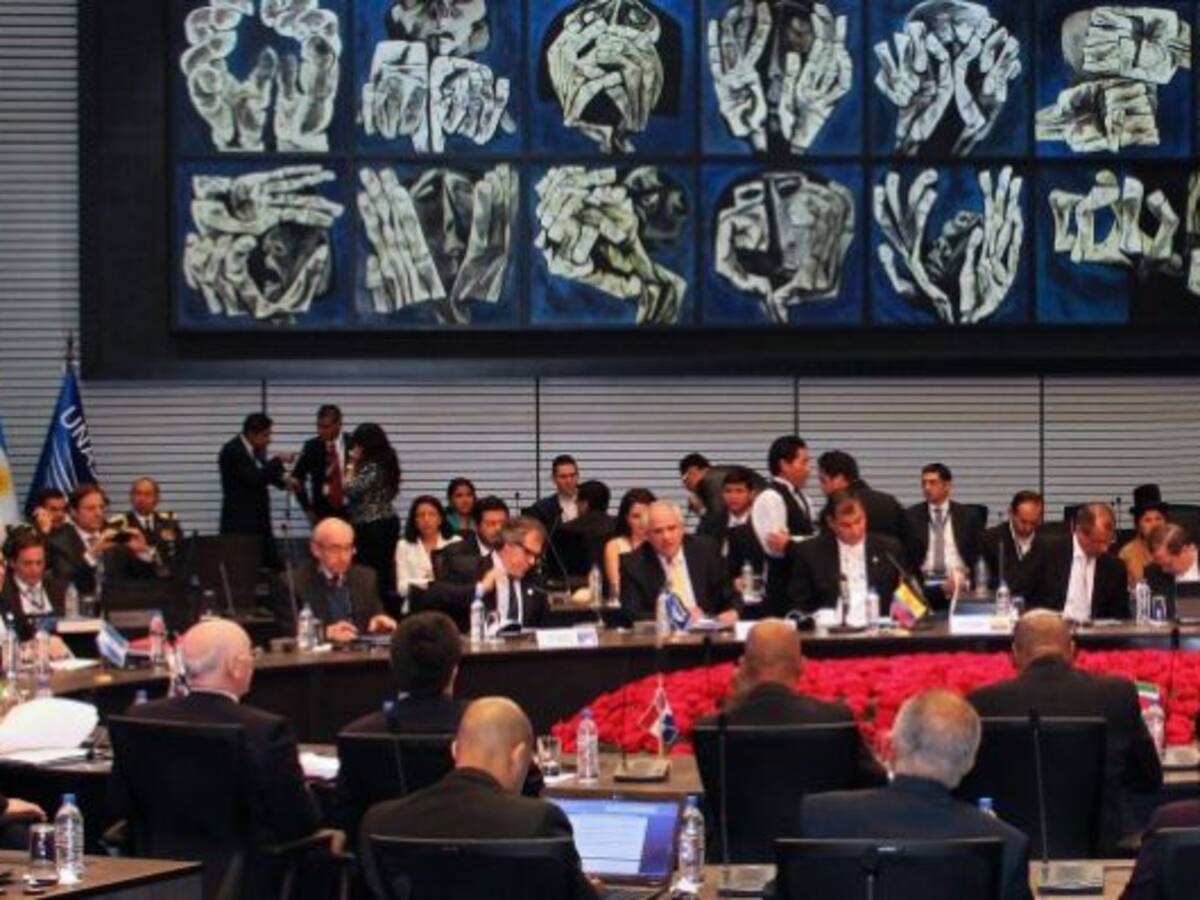 Posponen reunión de Unasur prevista para el jueves por crisis entre Colombia y Venezuela