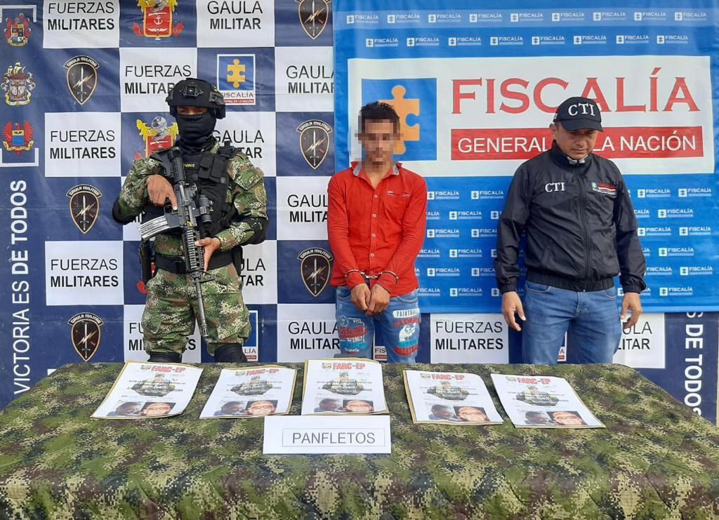 Una vez más queda demostrado que la información oportuna y el valor ciudadano, permiten a la Fuerza Pública, actuar con eficiencia y celeridad, poniendo a buen recaudo de las autoridades a quienes actúan al margen de la ley.