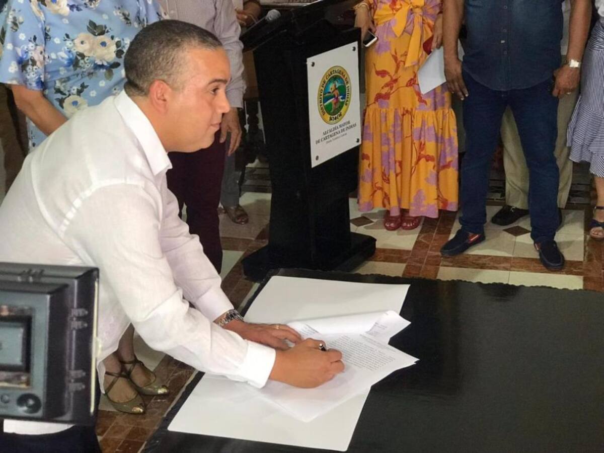 Alcalde de Cartagena pidió acompañamiento para macroproyectos