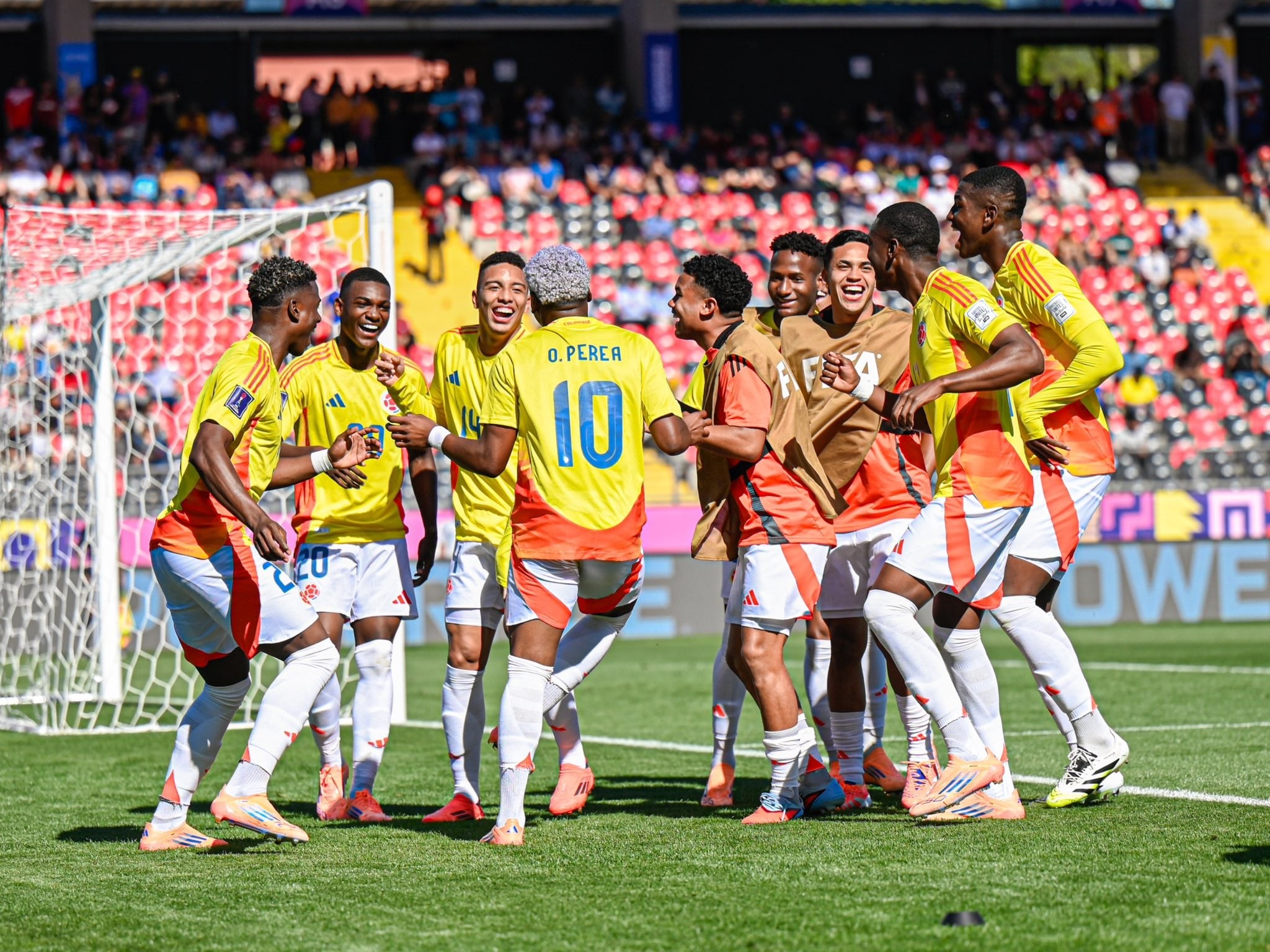 Selección Colombia Sub-20 / Oficial de Selección Colombia, en Facebook.