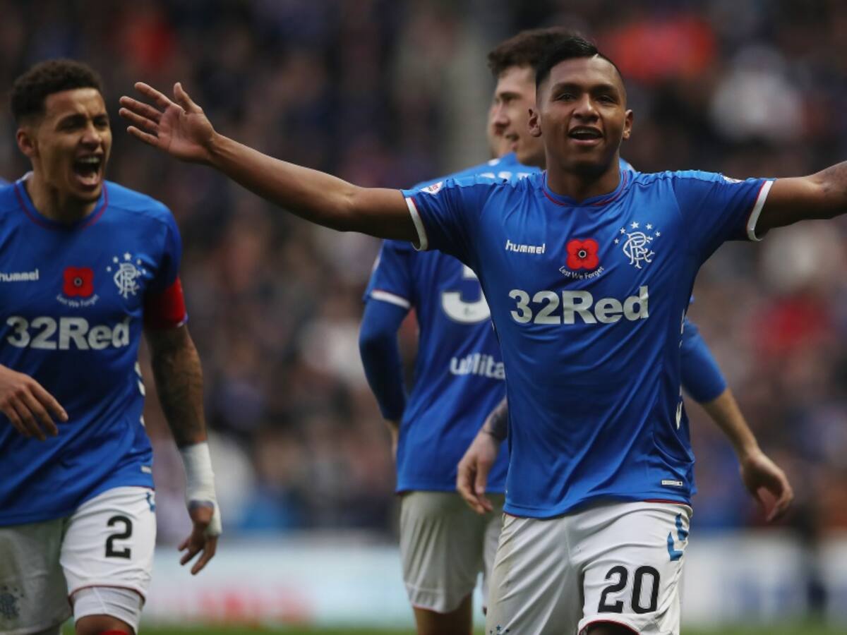 Sigue marcando: Morelos anotó en el empate del Rangers