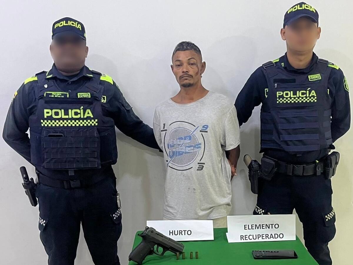 Capturado alias ‘El Manchas’, en Turbaco, presunto delincuente con amplio prontuario criminal