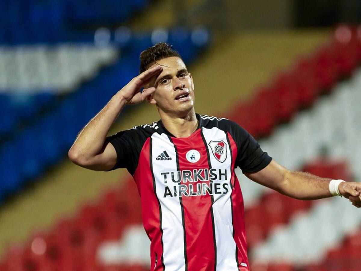 Marcelo Gallardo se volvió a referir al futuro de Santos Borré