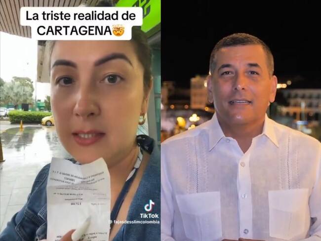 Sigue polémica de cucuteña en Cartagena que denunció presuntos costos excesivos de taxistas. / Foto: Redes sociales.
