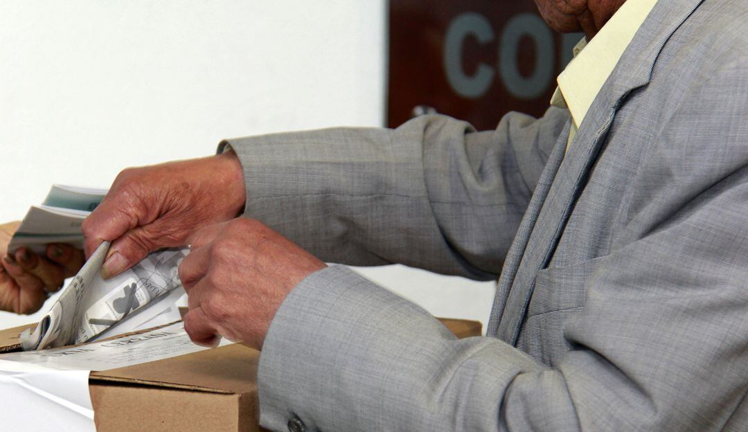 Votación en Colombia