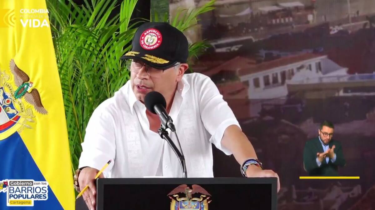 “Cartagena podría desaparecer por la crisis climática si no se actúa con urgencia”: Petro