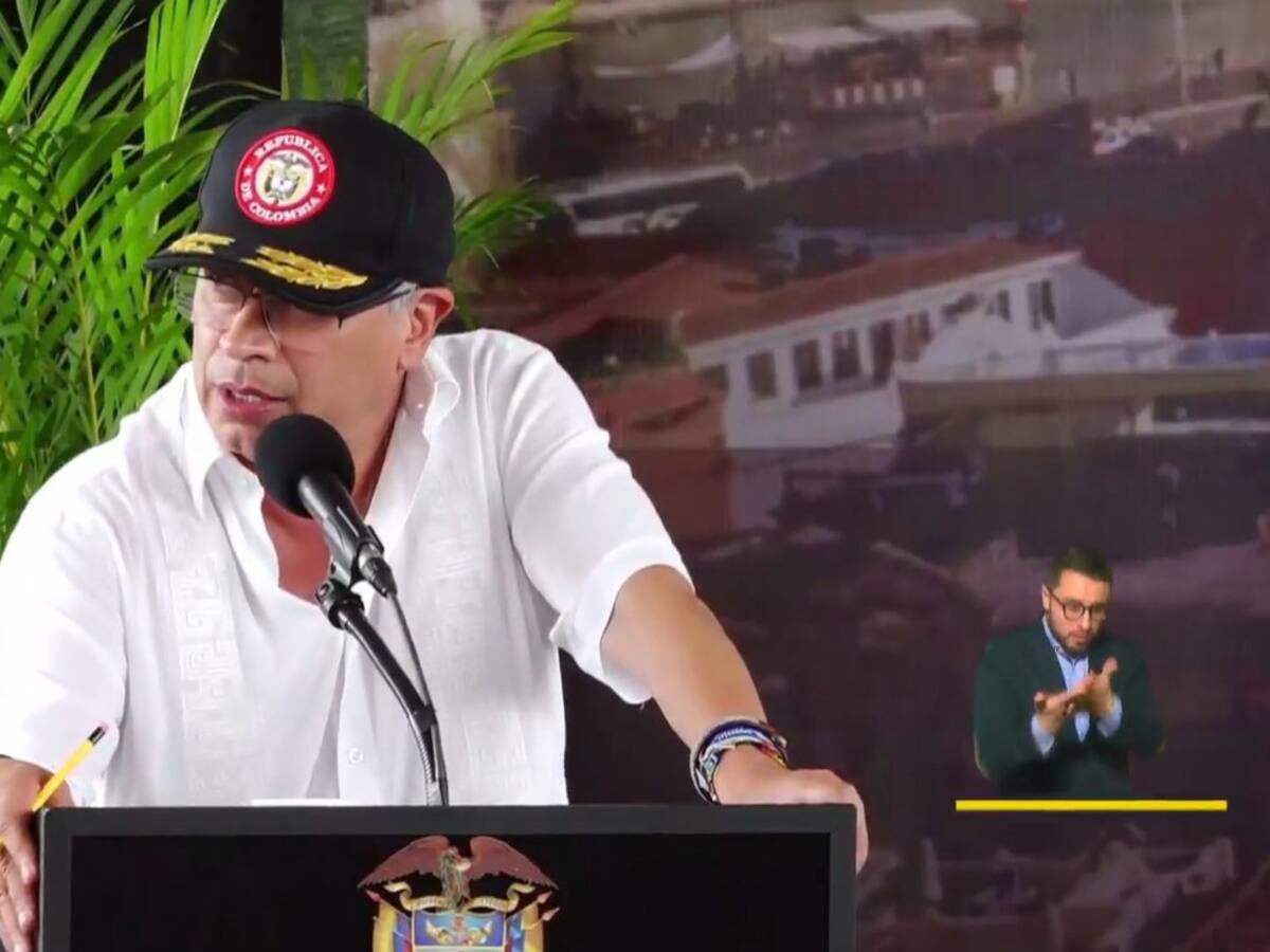 “Cartagena podría desaparecer por la crisis climática si no se actúa con urgencia”: Petro