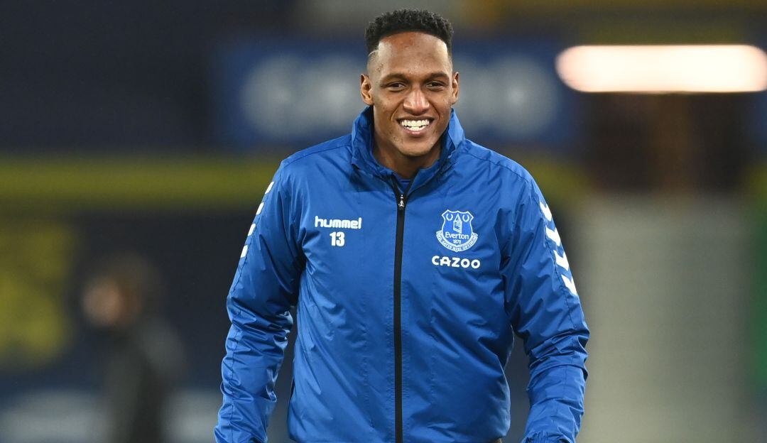 Yerry Mina, futbolista del Everton