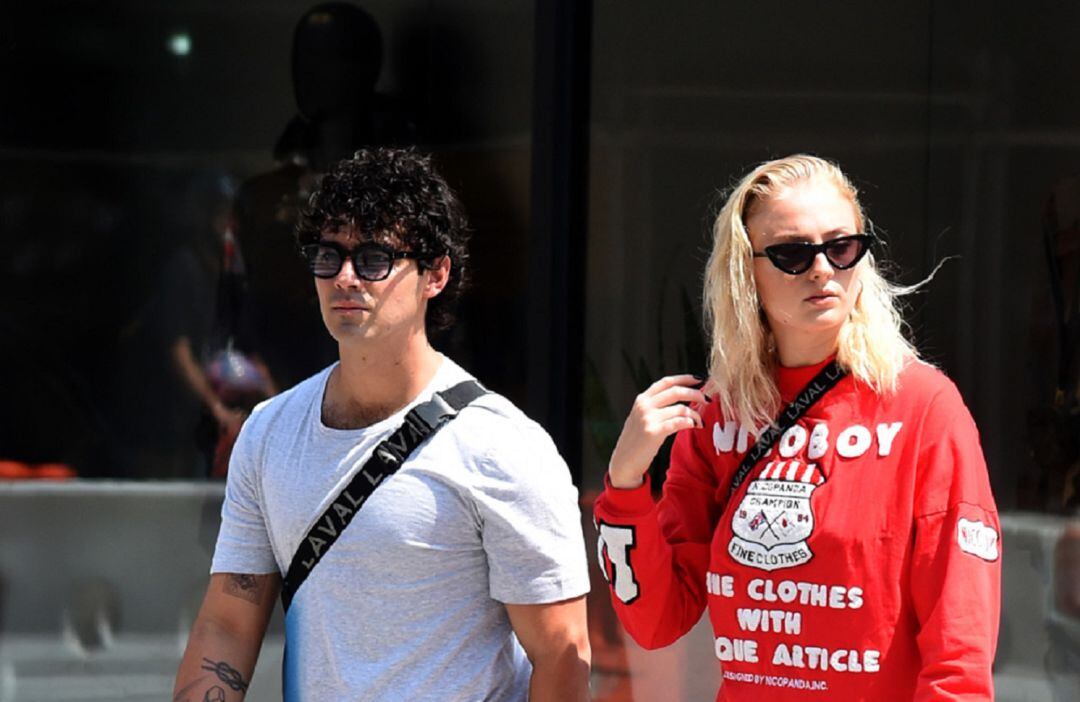 Joe Jonas y Sophie Turner ya están en la India para la boda de Nick y Priya
