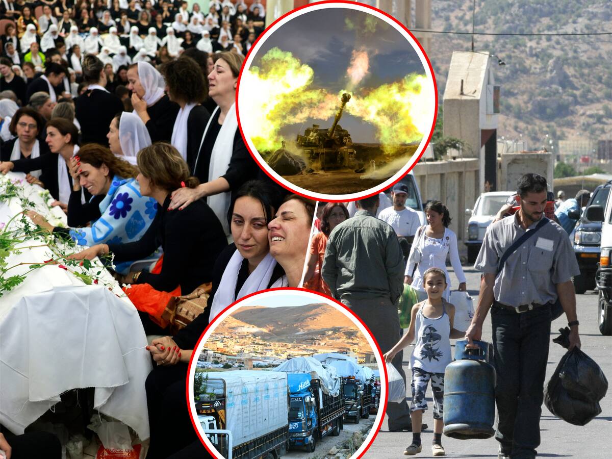 Siria reporta la llegada de 9.000 personas que huyen de bombardeos israelíes en Líbano