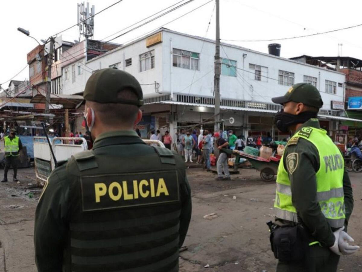 Ya se instaló cierre vial en Santa Elena