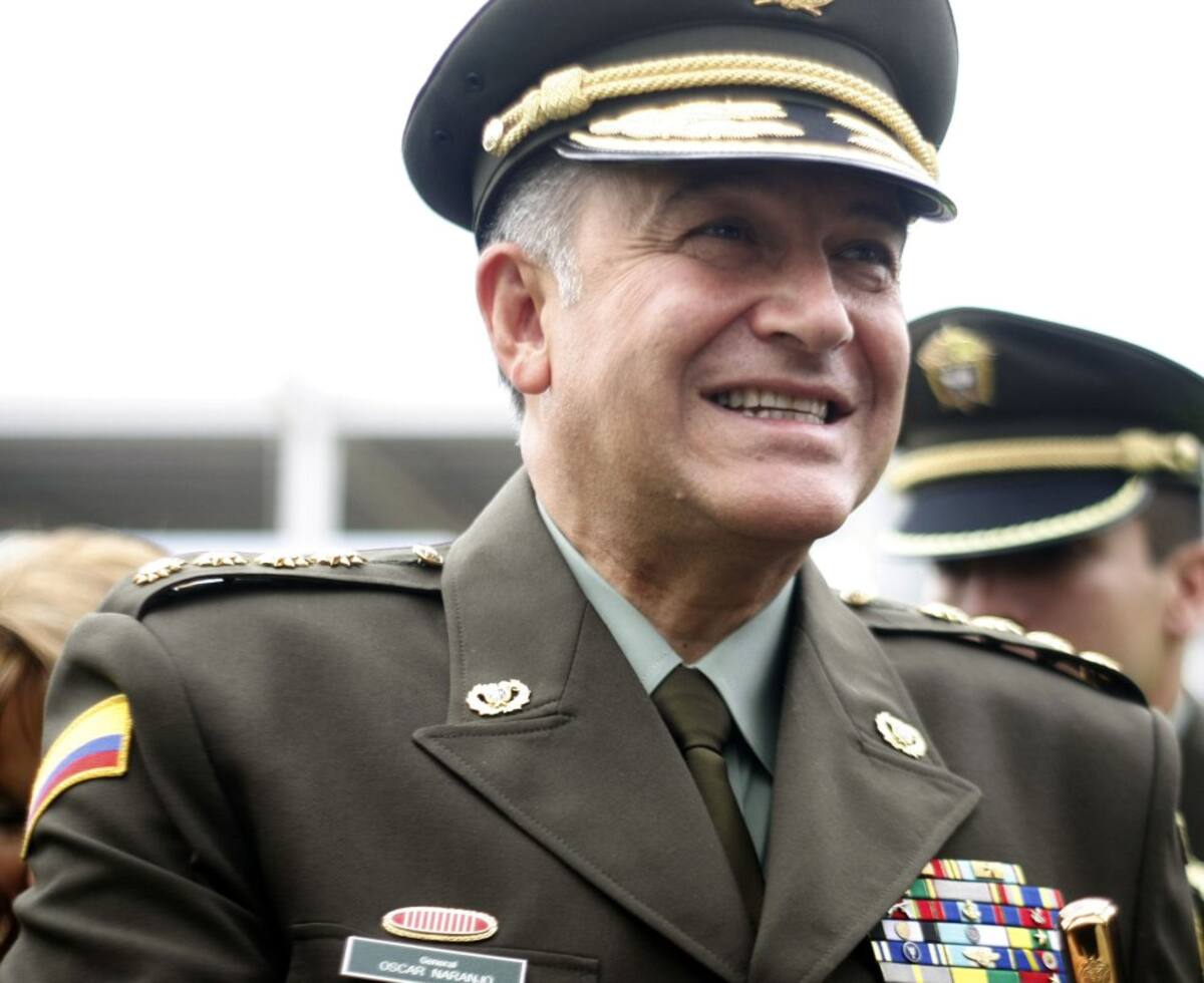 El general retirado de la Policía Nacional Óscar Naranjo Trujillo: delegado plenipotenciario del Gobierno en la Mesa de Conversaciones de La Habana.