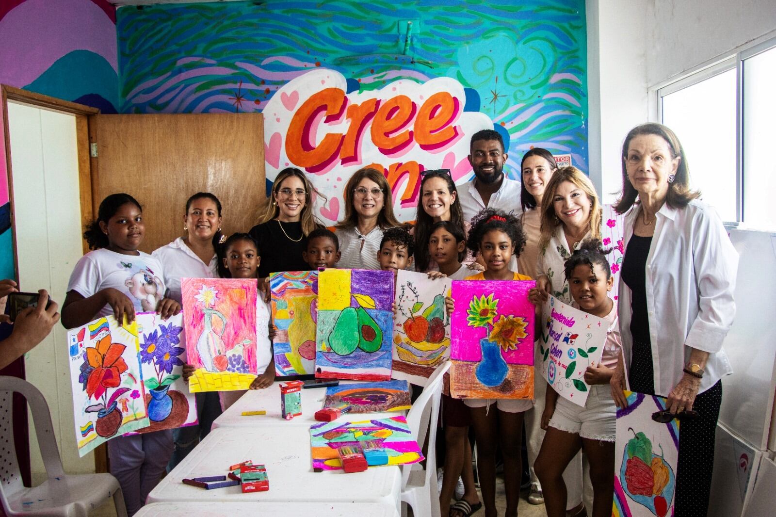 La Primera Dama de Panamá visitó la Fundación Granitos de Paz en Cartagena