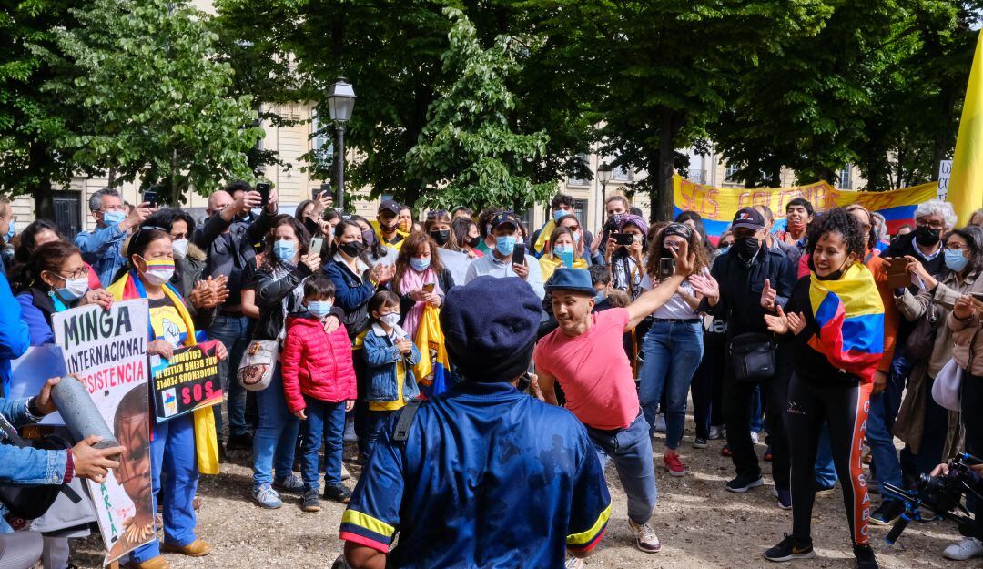 Manifestaciones por Colombia