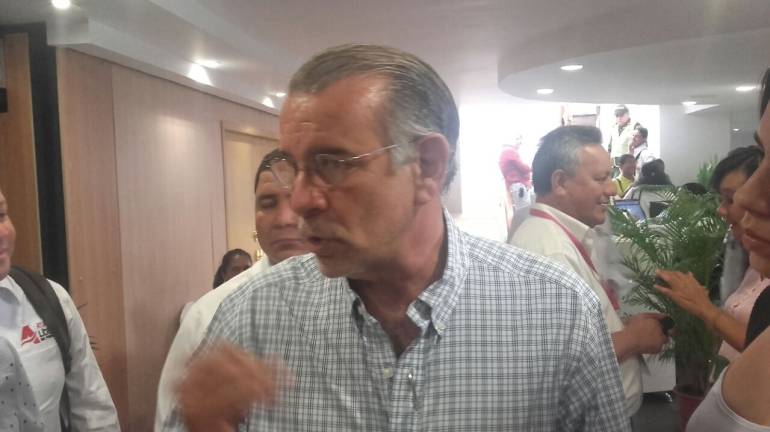 Eduardo Verano, gobernador del Atlántico.