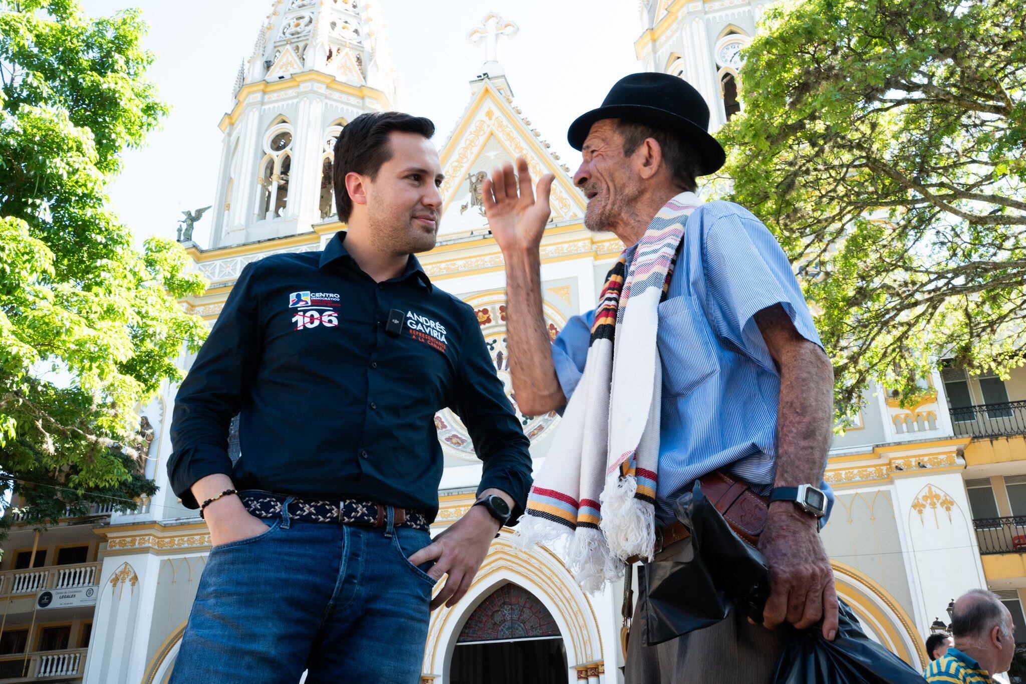 Andrés Gaviria. Foto: X de Andrés Gaviria.