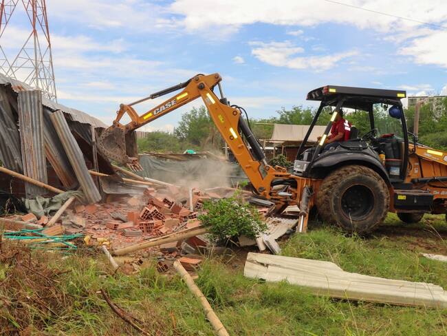 Desalojo en Ibagué