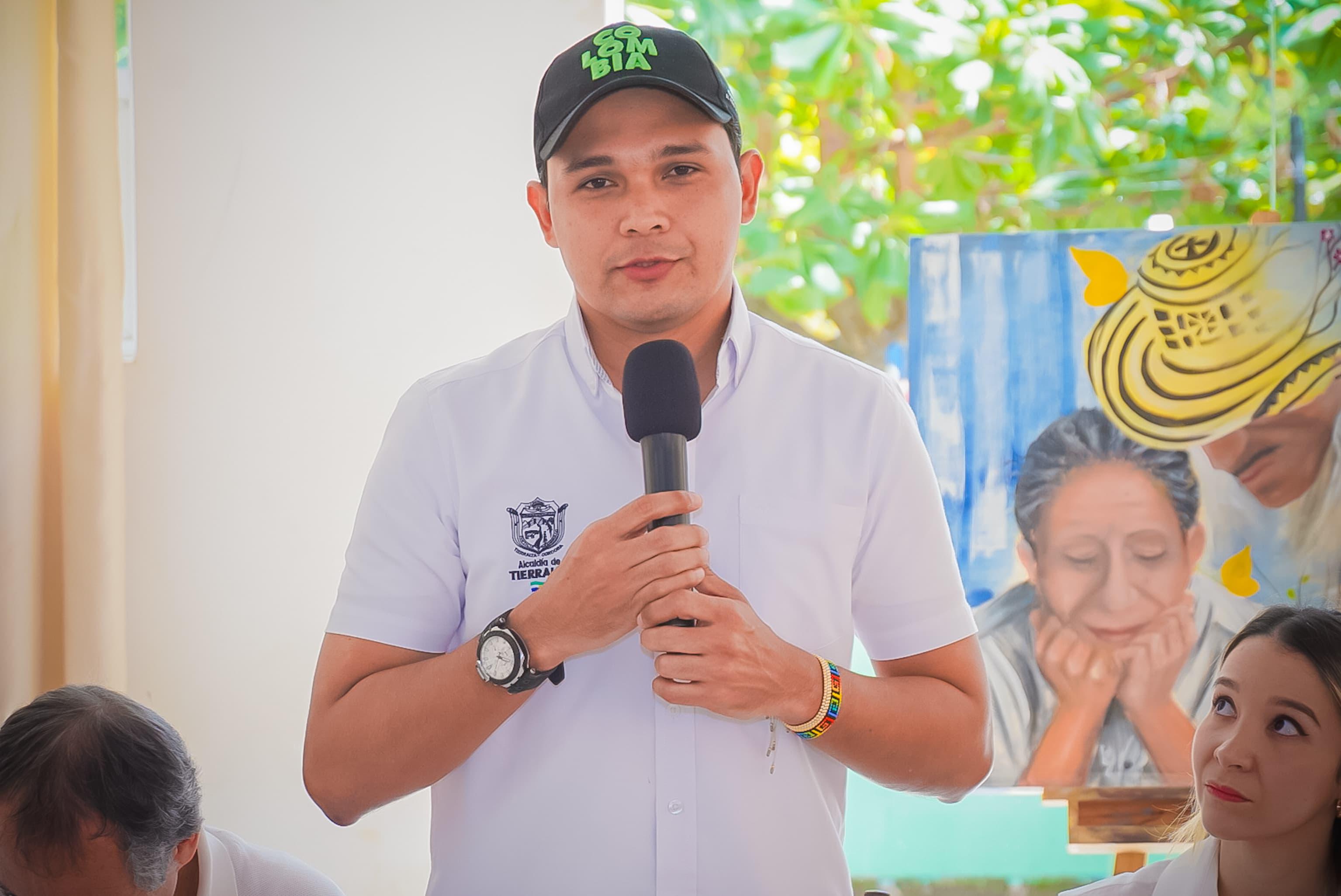 Jesús David Contreras, alcalde de Tierralta.