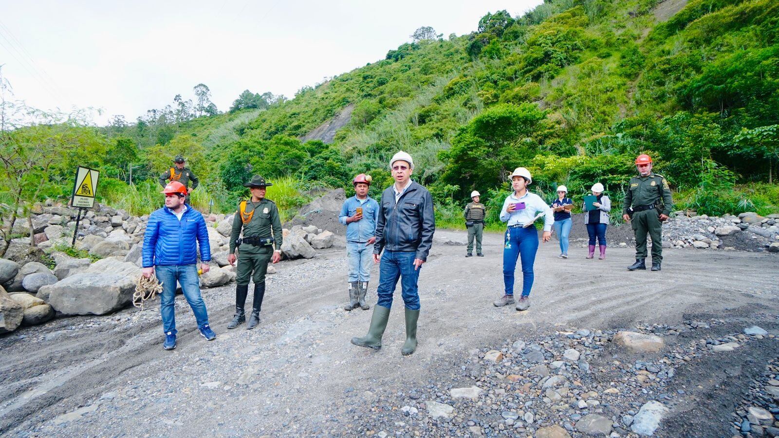 Corpochivor, en cabeza de su director Fabián Bulla, estuvo al frente d eas investigaciones sobre las afectaciones al medio ambiente en el río Súnuba / Foto: Corpochivor.