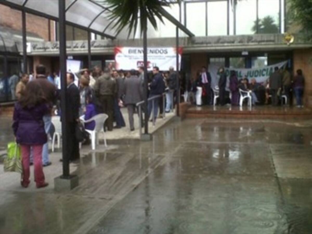 No habrá sanciones para los que participaron en el paro judicial