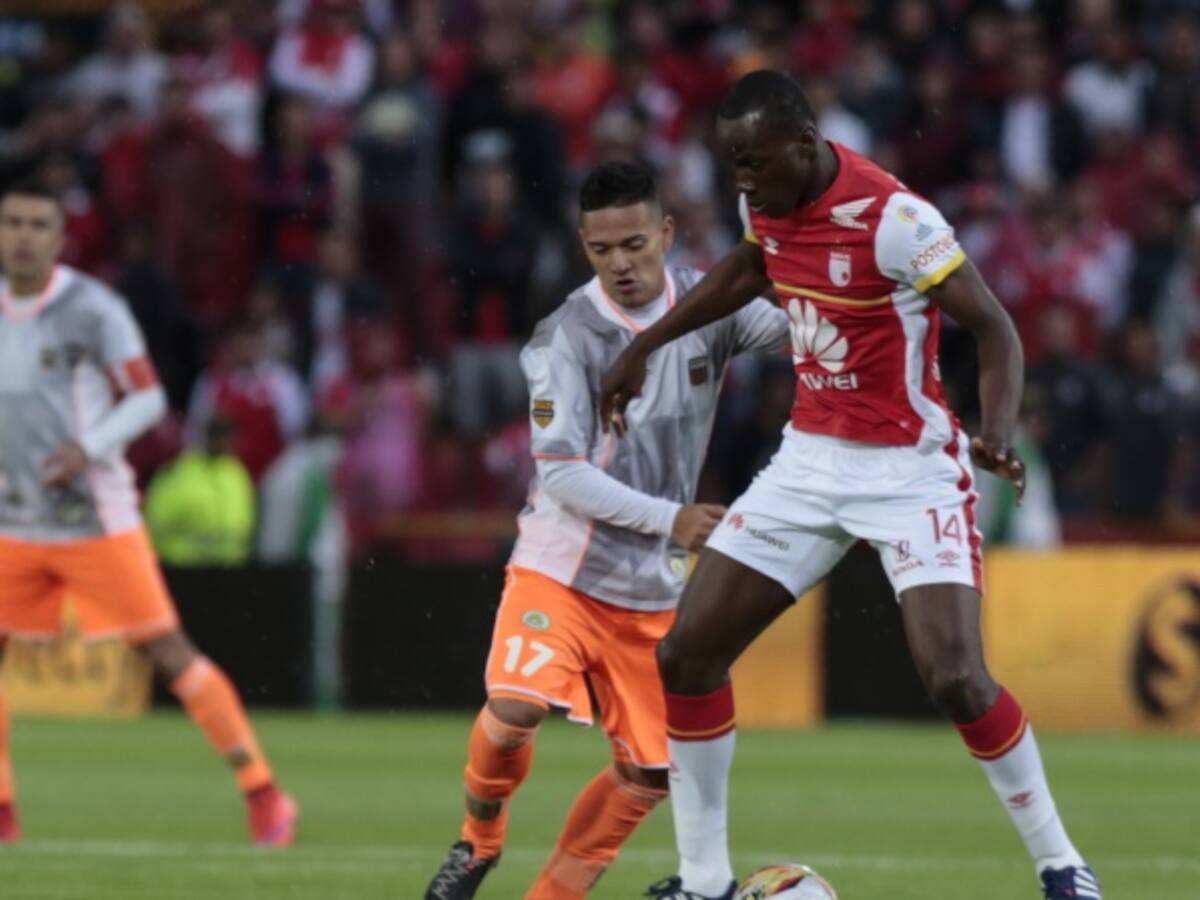 Con un equipo juvenil, Santa Fe empata con Envigado en el Campín