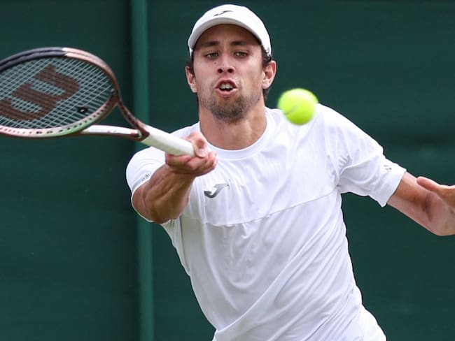 Daniel Galán, tenista colombiano en Wimbledon / Getty Images-ADRIAN DENNIS